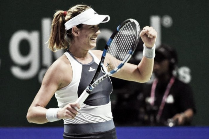 WTA Doha: avanti Radwanska e Muguruza, sorpresa Ostapenko