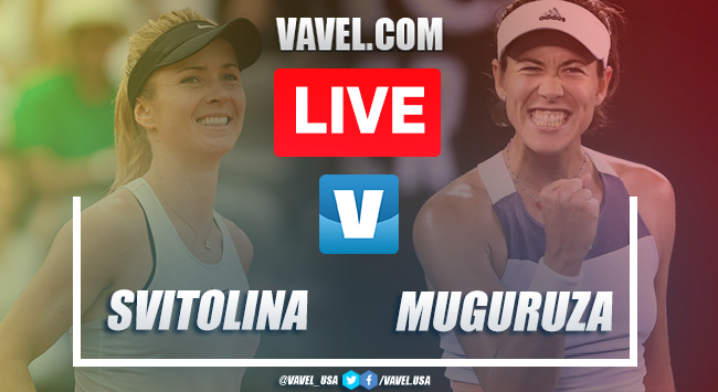 2020 Australian Open: Elina Svitolina vs Garbine Muguruza Live Stream Online TV and Score Updates
