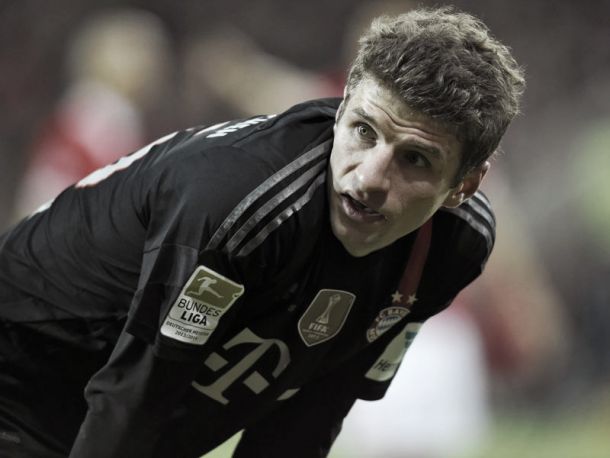 Thomas Müller happy to pick up another treble