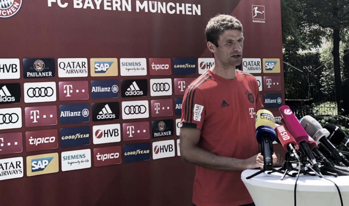 Müller: ''Estamos aquí para entrenar''