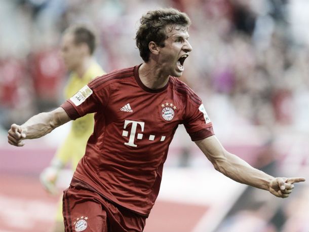 Bayern Munich 3-0 Bayer Leverkusen: Müller's brace extends Bayern's 100 percent record