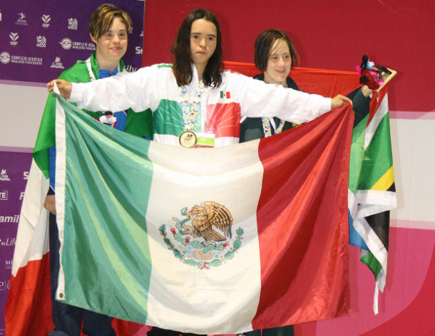 México sumó 17 medallas en Mundial de Natación Down Morelia 2014