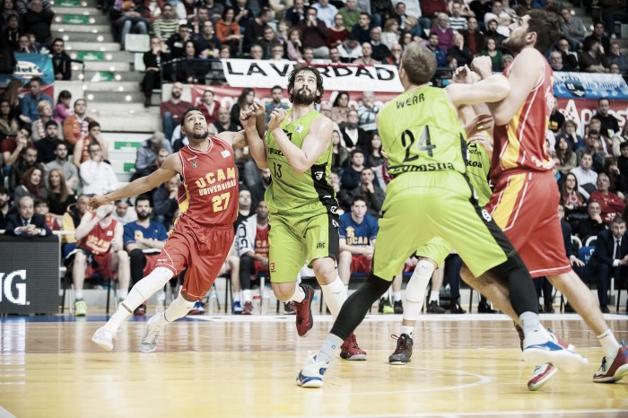 El RETAbet Gipuzkoa Basket se muestra inferior en Murcia