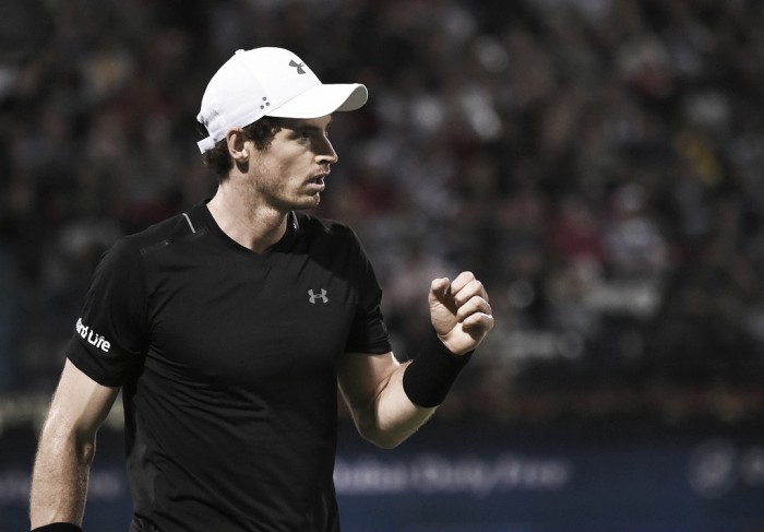 ATP Dubai: Andy Murray saves seven match points in epic win over Philipp Kohlschreiber