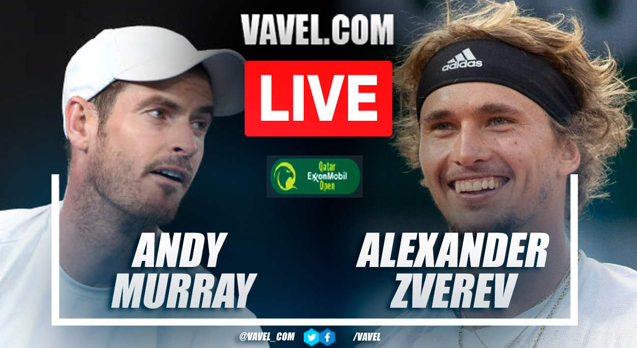 Highlights and best points of Andy Murray 2-1 Alexander Zverev at ATP Doha