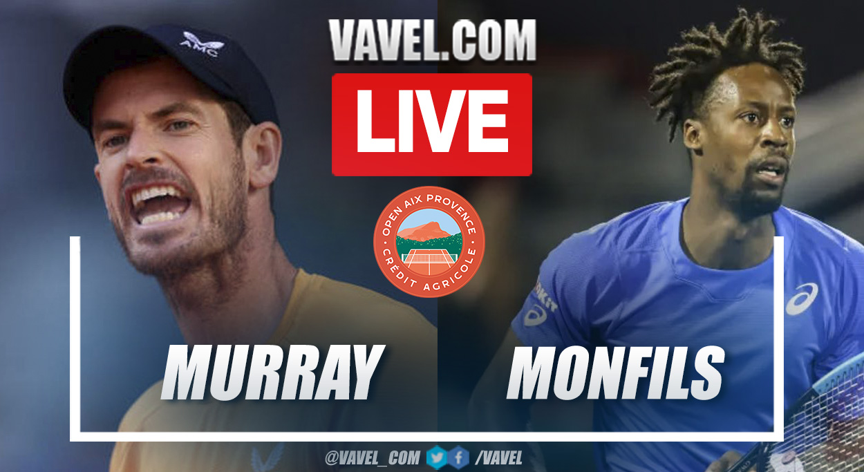 Highlights and points of Murray 2-0 Monfils at Challenger of Aix 05/03/2023