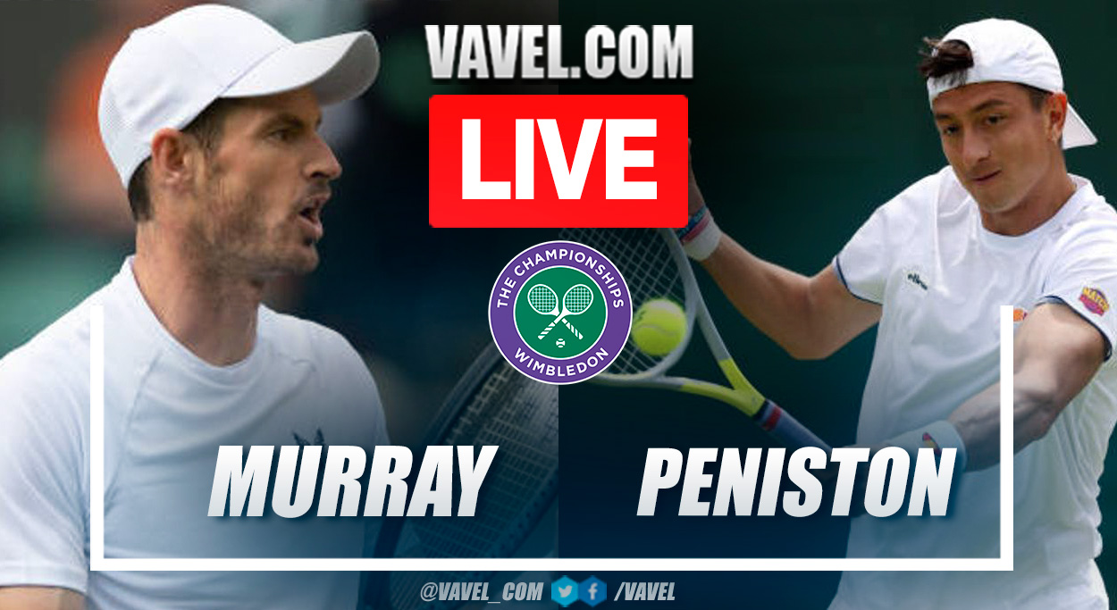 Highlights and points of Murray 3-0 Peniston in Wimbledon 2023 07/04/2023 