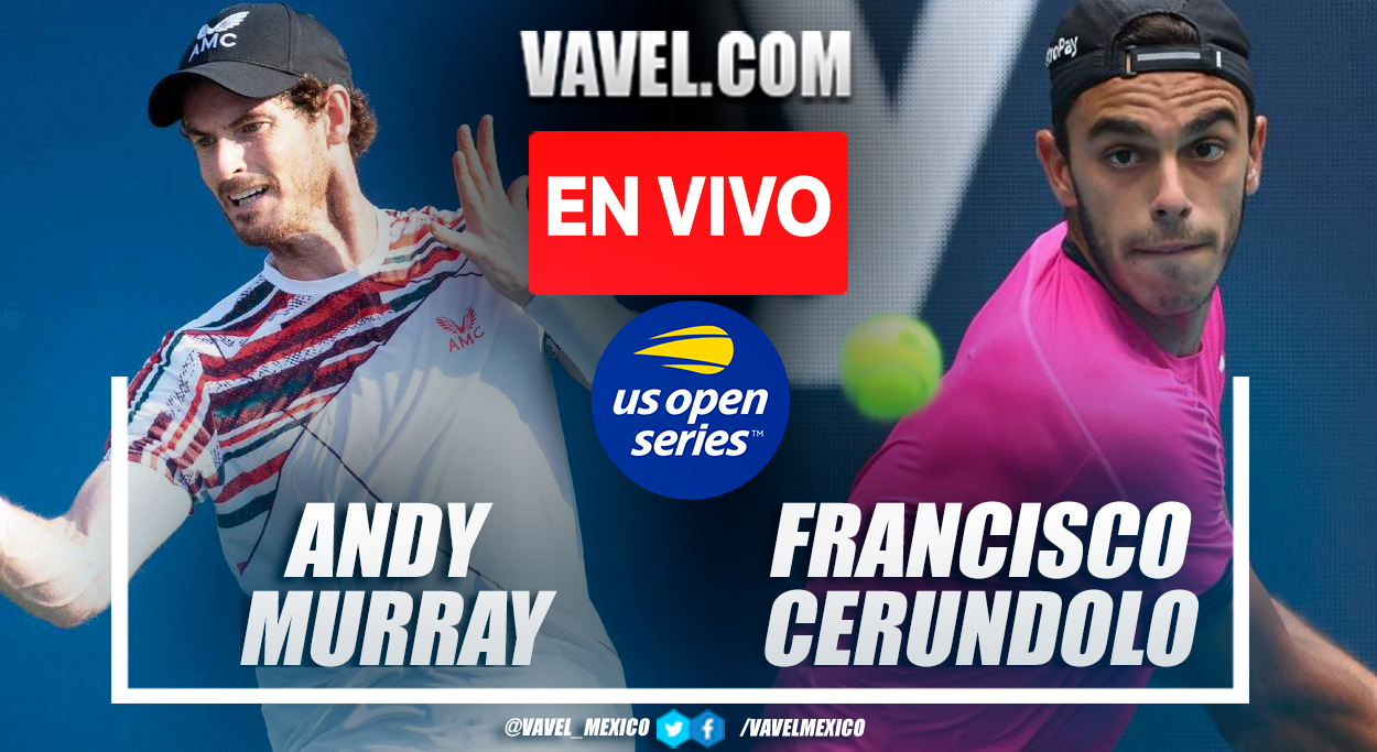 Andy Murray vs Francisco Cerundolo EN VIVO: ¿cómo ver transmisión TV online en US Open? | 28/08/2022