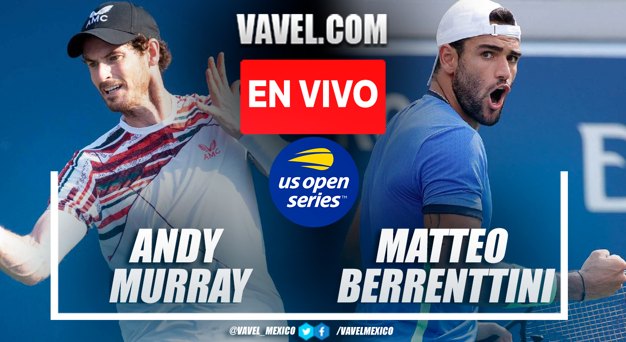 Resumen y mejores momentos del Andy Murray 1-3 Matteo Berrenttini en US Open