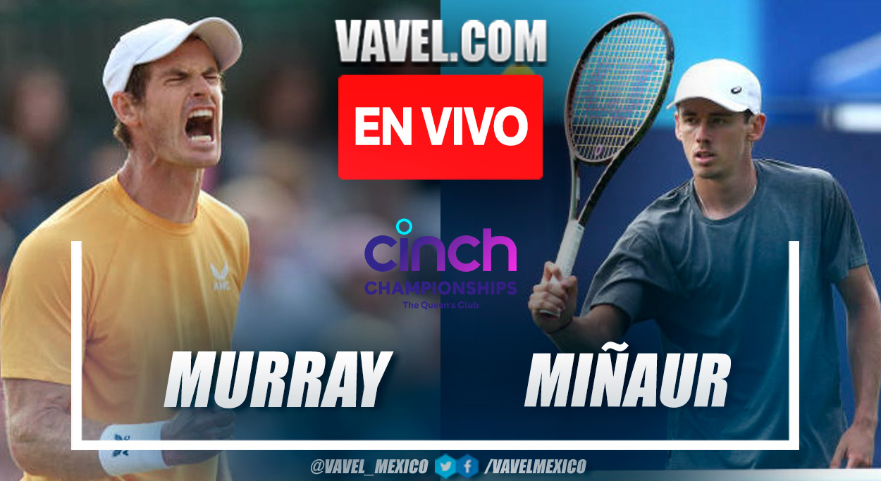 Resumen y puntos del Andy Murray vs Alex Miñaur en ATP Queen's 2023