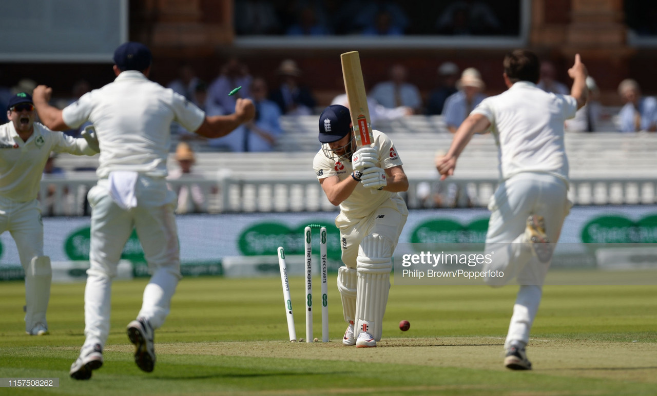 England vs Ireland, Day One: World Cup winners struggle against Test newcomers