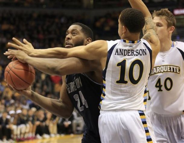 Georgetown Avoids Upset, Beats Marquette In Controversial Fashion