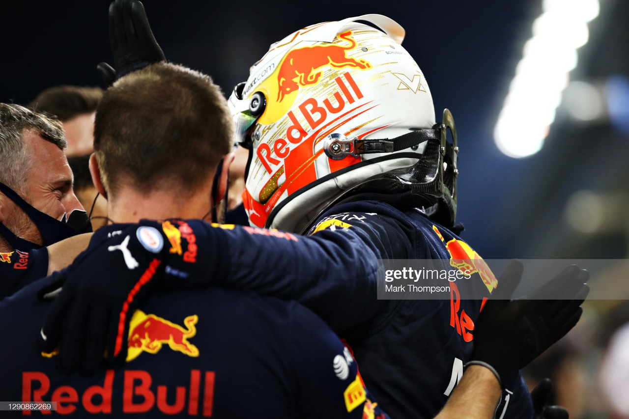 Abu Dhabi GP Qualifying - Verstappen snatches his first podium for 2020