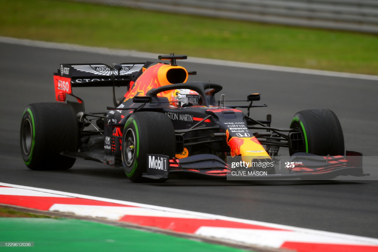 Max Verstappen leads the field in heavily rain-affected FP3 - Turkish GP