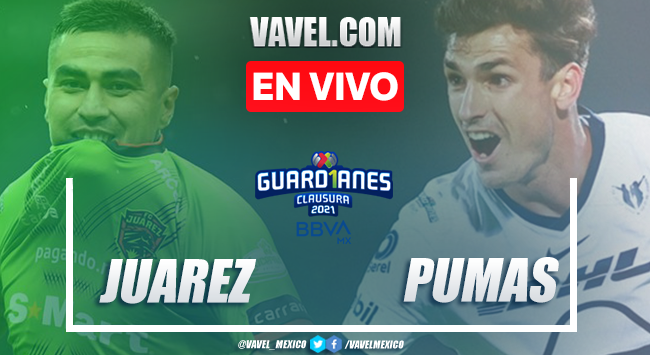 Goles y resumen del Juárez 1-1 Pumas en Liga MX 2021 Goles y resumen del Juárez 1-1 Pumas en Liga MX 2021