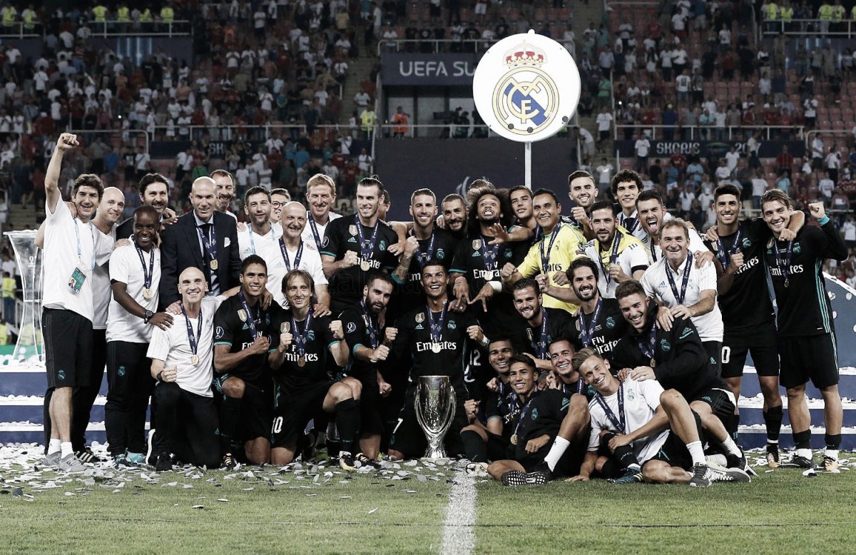 Séptima Supercopa de Europa que disputará el Madrid