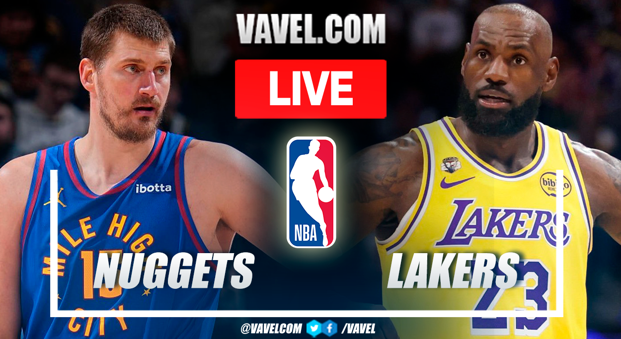 Denver Nuggets vs Los Angeles Lakers LIVE Score Updates: NBA Night (26-34)