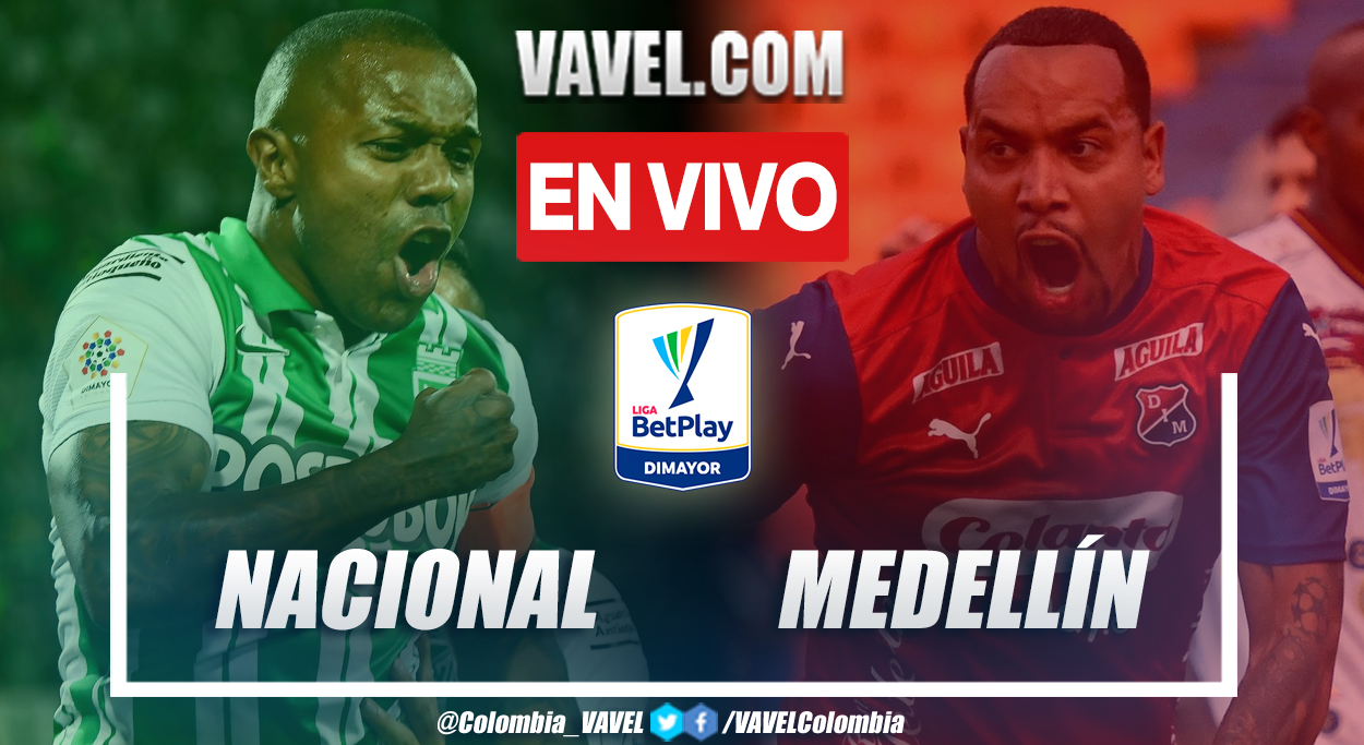 Resumen y goles: Nacional 2-0 Medellín en la fecha 10 por Liga BetPlay 2022-I Resumen y goles: Nacional 2-0 Medellín en la fecha 10 por Liga BetPlay 2022-I