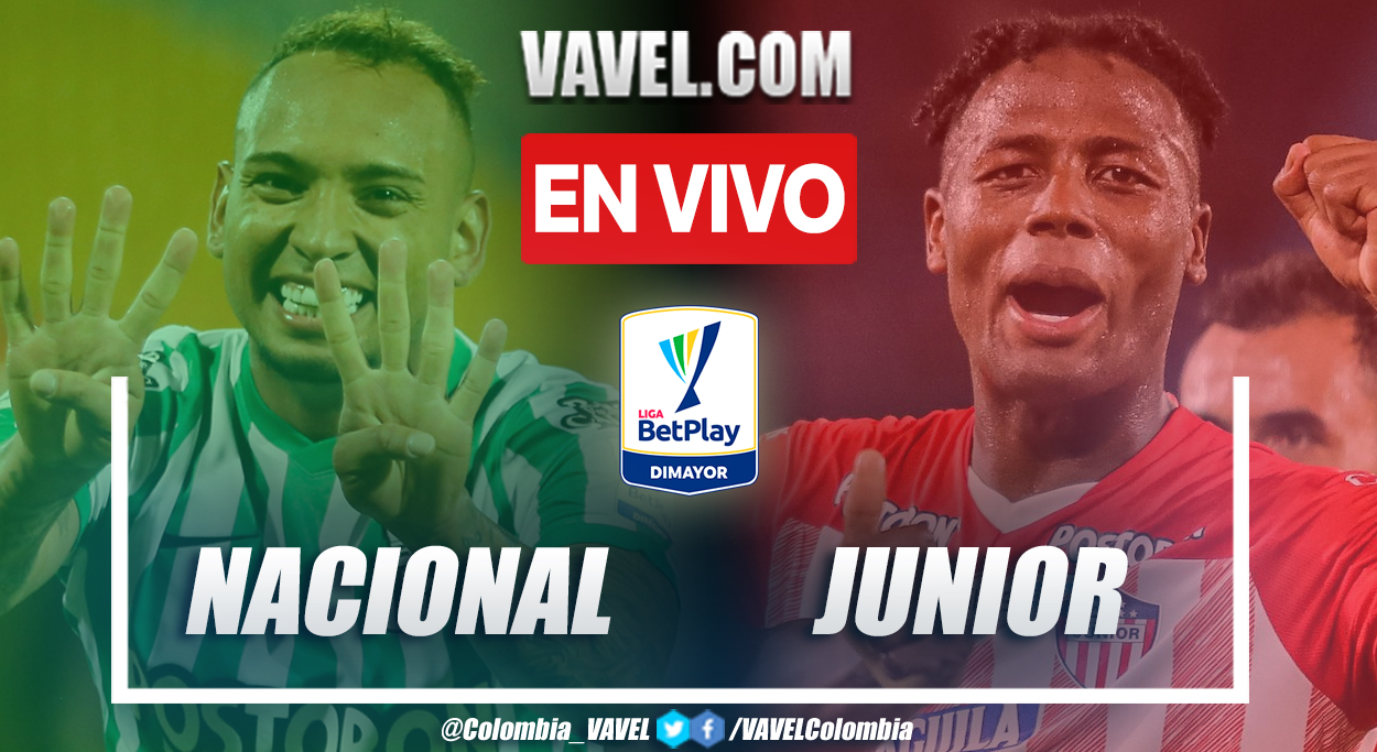 Resumen y goles: Nacional 3-1 Junior en la fecha 2 por Liga BetPlay 2022-I