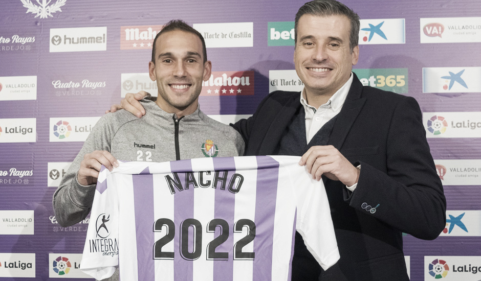 Nacho: "El Real Valladolid siempre ha sido mi primera opción"