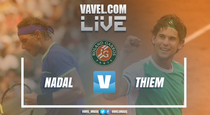 Rafael Nadal vence Dominic Thiem na semifinal de Roland Garros (3-0)