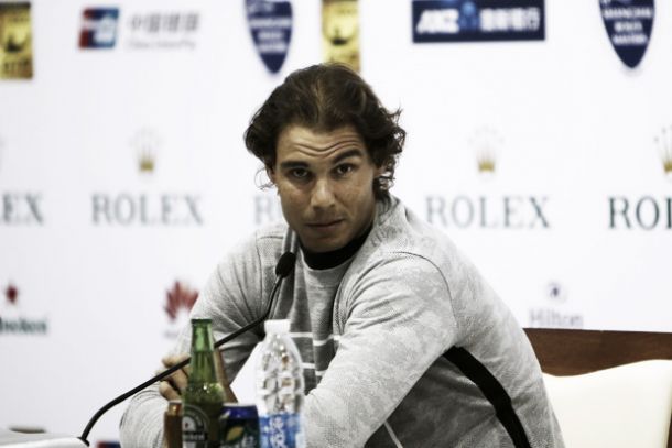 Rafael Nadal: "Las cosas van por un camino mejor"