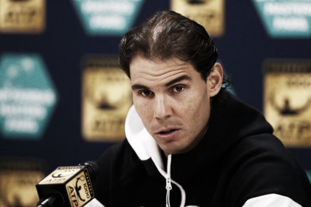 Rafael Nadal: "Poco importa si gano o pierdo, porque me divierto en la pista"