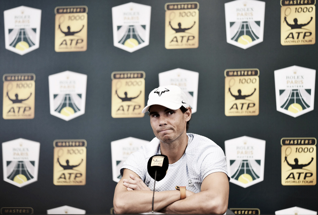 Se bajó Rafa: Nadal confirmó que no participará del Masters de París 