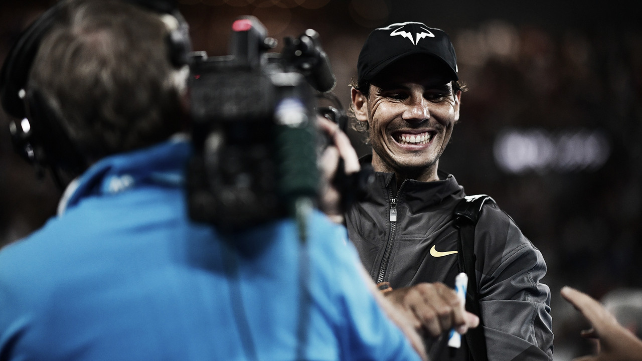 Nadal celebra solidez e consistência após chegar à decisão do Australian Open Nadal celebra solidez e consistência após chegar à decisão do Australian Open