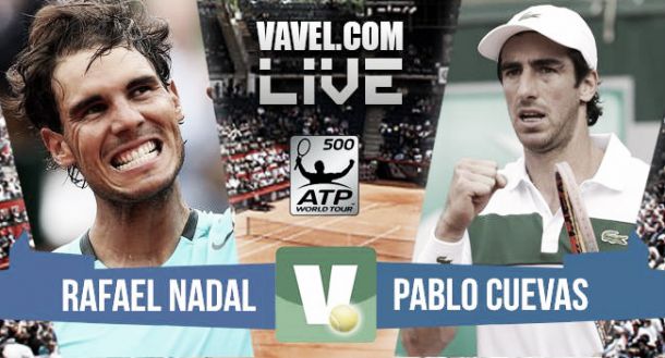 Resultado del Rafael Nadal - Pablo Cuevas ATP 500 Hamburgo
