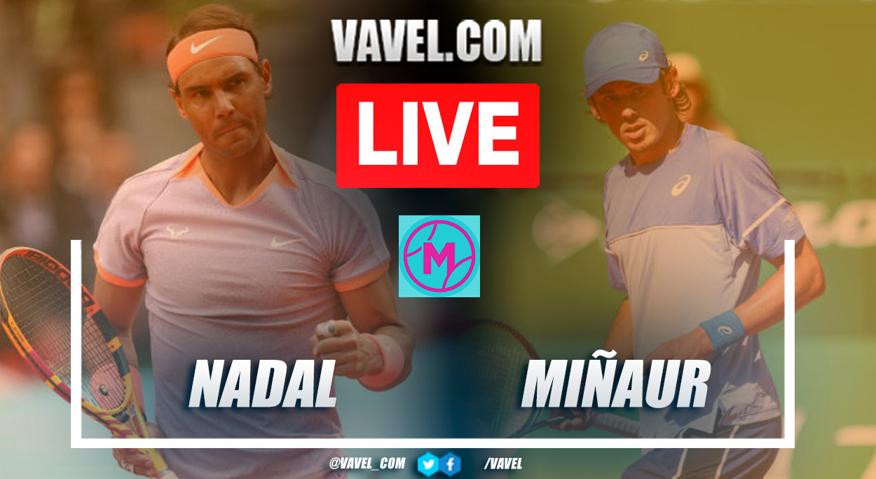 Highlights and sets: Rafa Nadal 2-0 De Minaur in Madrid Masters 1000
