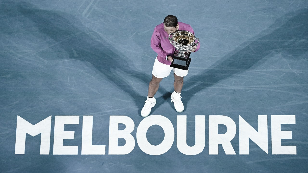 Rafa Nadal hace historia en Melbourne Park al ganar el Grand Slam 21