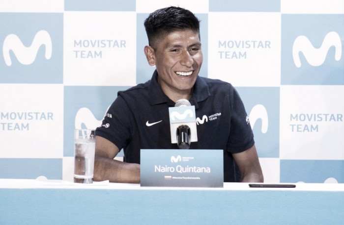 Nairo Quintana: "Hace dos años que no corro en Colombia y por eso estoy muy ilusionado"