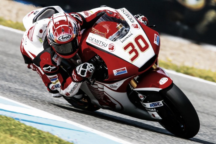 Nakagami on top at Misano at the end of day one of Moto2 Free Practice