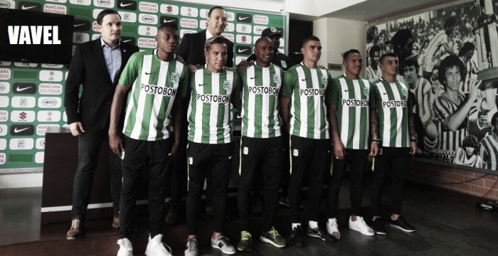 En imágenes: Presentación de los nuevos jugadores de Atlético Nacional para la temporada 2017