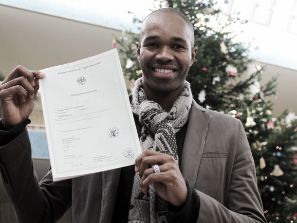 Naldo becomes a German citizen