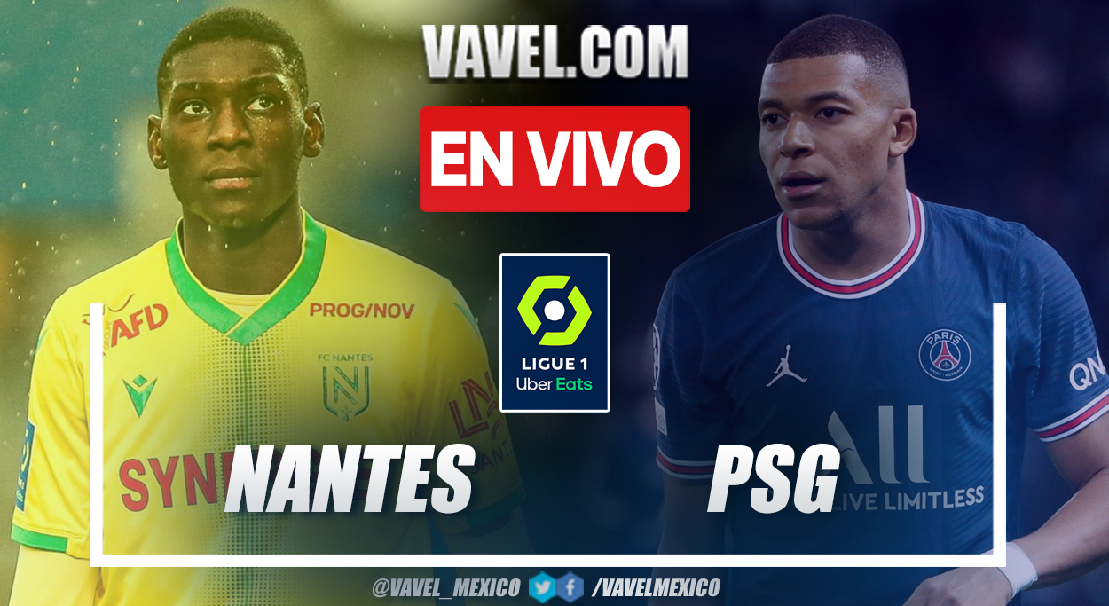 Resumen y goles: Nantes 3-1 PSG en Ligue 1 2021-22