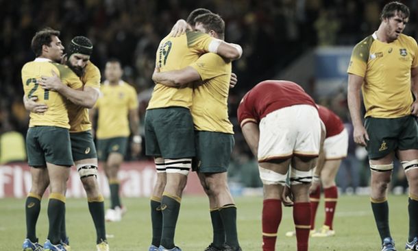 Australia 15-6 Wales: Wallabies top Pool A after heroic victory