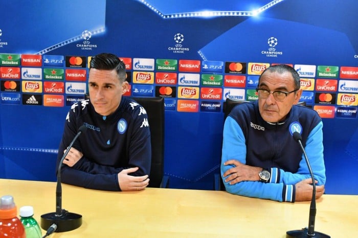 Napoli, Sarri e Callejon verso il Manchester City: "Domani come una finale, vogliamo i tre punti"