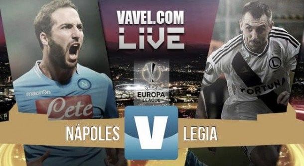 Risultato Napoli - Legia Varsavia, Europa League 2015/16 (5-2): Chalobah, Insigne, Callejon, Mertens (2)