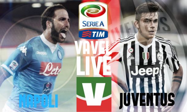 Live Napoli-Juventus, risultato partita di Serie A 2015/16 in diretta 2-1