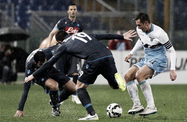 Resultado Nápoles - Lazio en la Coppa Italia 2015 (0-1)