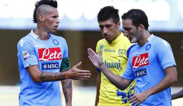 Benitez esulta ed elogia Hamsik: "É quasi come Gerrard"