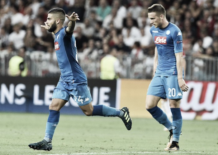 Napoli anula Nice, volta a derrotar franceses e avança à fase de grupos da Champions League