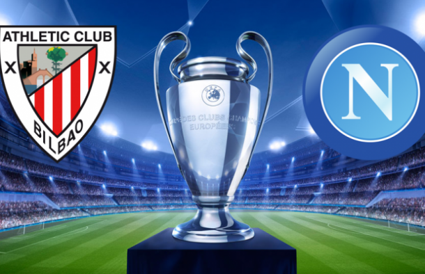 Live Athletic Bilbao - Napoli in ritorno preliminare di Champions League