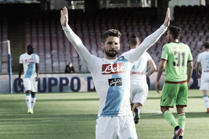 Napoli abusa del Crotone para olvidarse de la Champions