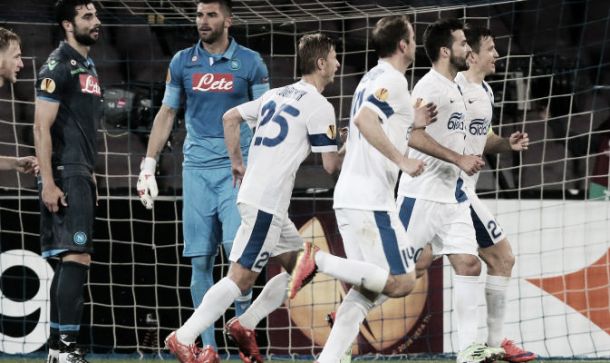 Napoli derubato: finisce 1-1 contro il Dnipro
