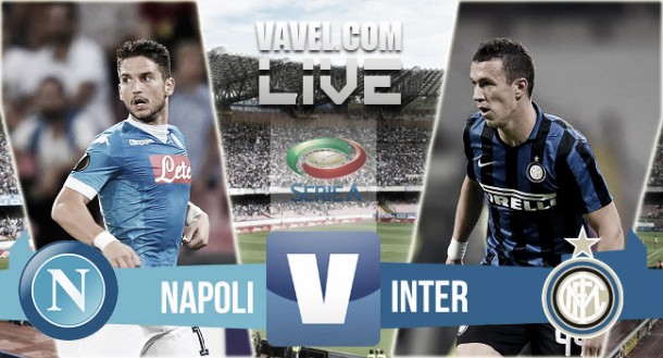 Risultato Napoli - Inter live di Serie A 2015/16 (2-1): Higuain ne fa due, l'Inter sfiora il pari nel finale