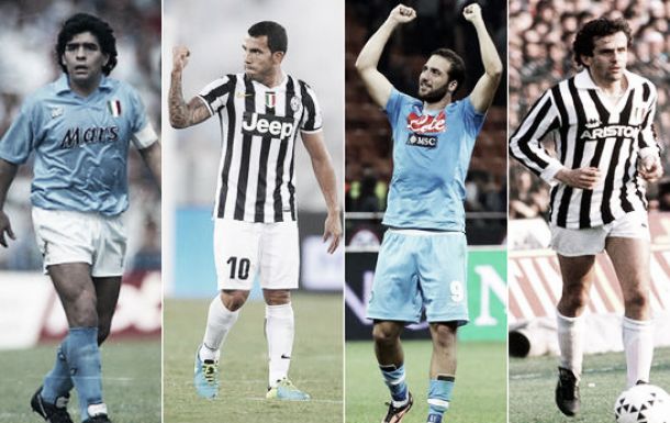 Napoli-Juventus, la storia della sfida in 10 foto