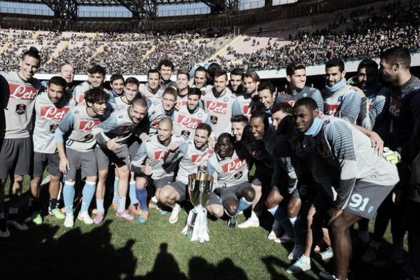 Napoli, festa grande per la Coppa